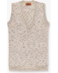 Missoni - Viscose Blend Top With Sequins - Lyst