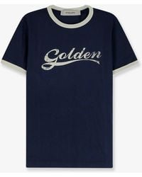 Golden Goose - Vintage Script Logo Short-Sleeved T-Shirt - Lyst
