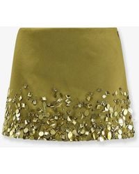 retroféte - Mini Skirt With Sequins And Rhinestones - Lyst