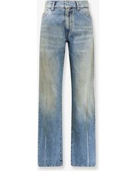 MM6 by Maison Margiela - Jeans With Numeric Signature Tag - Lyst