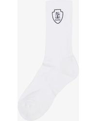 Brunello Cucinelli - Cotton Blend Socks - Lyst