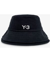 Y-3 - Y-3 Strp B Cotton Hat - Lyst