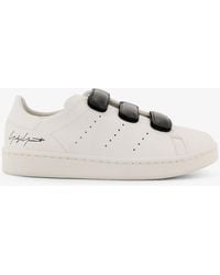 Y-3 - Y-3 Stan Smith Velcro Leather Sneakers - Lyst