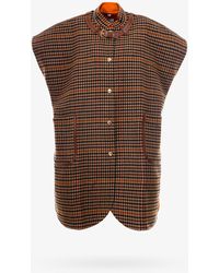 Burberry Cape - - Woman - Orange