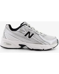 New Balance - 740 Mesh Sneakers With Iconic Contrasting Side Logo - Lyst