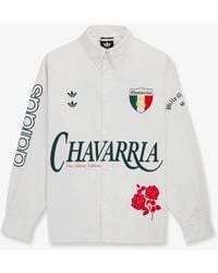 ADIDAS X WILLY CHAVARRIA - Button Up Cotton Shirt - Lyst