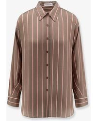 Frankie Shop - Peri Fluid Viscose And Silk Shirt - Lyst