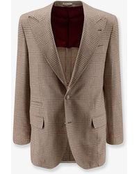 Brunello Cucinelli - Single-Breasted Wool And Cashmere Blazer - Lyst