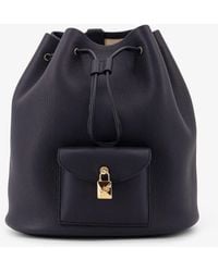 Loro Piana - Extra Drawstring L27 Leather Backpack - Lyst