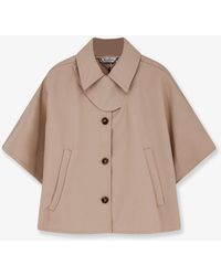 Max Mara - Mxapaggio Cotton Cape - Lyst