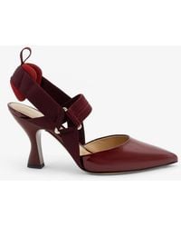 Fendi - Very Colibrì Patent Leather Pumps - Lyst