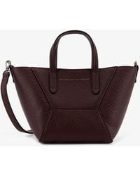 Brunello Cucinelli - Bc Duo Leather Crossbody Bag - Lyst