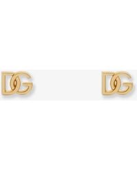 Dolce & Gabbana - Dolce & Gabbana Dg Brass Earrings - Lyst