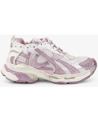 Balenciaga - Runner Glitter Trainers - Lyst