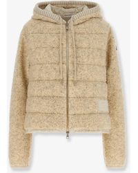 Moncler - Jacket/Cardigan With Zip And Hood - Lyst