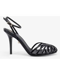 ALEVI - Blake 95 Patent Leather Sandals - Lyst
