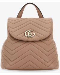 Gucci - Mini Zaino Gg Marmont - Lyst
