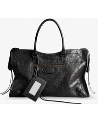 Balenciaga - Le City Bag L Leather Handbag - Lyst