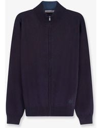 Corneliani - Full-Zip Wool Cardigan - Lyst