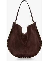 Isabel Marant - Oskan Hobo Suede Shoulder Bag - Lyst