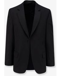 Balenciaga - Wool Blazer With Modal Insert - Lyst