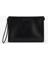 Orciani - Leather Clutch Bag - Lyst