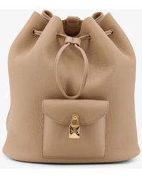 Loro Piana - Extra Drawstring L27 Leather Backpack - Lyst