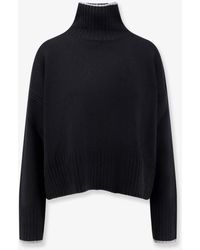 Pinko - Falkland Wool And Cashmere Turtleneck Sweater - Lyst