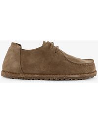 Birkenstock - Suede Lace-Up Shoes - Lyst