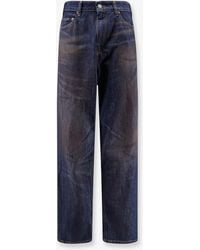 MM6 by Maison Margiela - Jeans With Numeric Signature Tag - Lyst