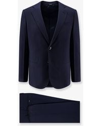 Giorgio Armani - Soho Line Super 160's Virgin Wool Suit - Lyst