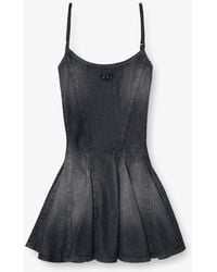 DIESEL - Dresses Cotone Lyocell Modal - Lyst