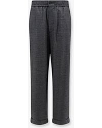 Giorgio Armani - Over Virgin Wool And Cashmere Trousers - Lyst