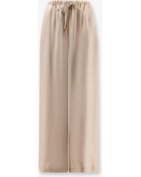 Alysi - Silk Trousers - Lyst