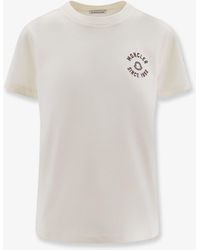 Moncler - Organic Cotton T-Shirt - Lyst