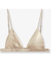 Frankie Shop - Nina Satin Bralette - Lyst