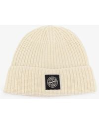 Stone Island - Geelong Virgin Wool Hat - Lyst