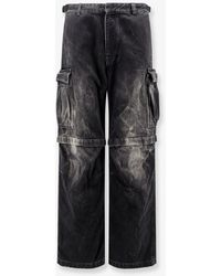 Balenciaga - Cargo Denim Trousers - Lyst