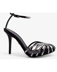 ALEVI - Penelope Sandals With Crystals - Lyst