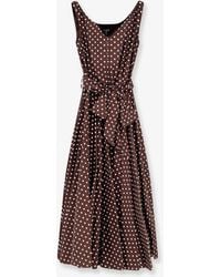 Lavi - Mambo Polka-Dots Cotton Dress - Lyst