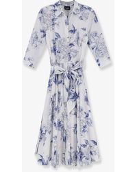 Lavi - Spritz Cotton Chemisier Dress - Lyst