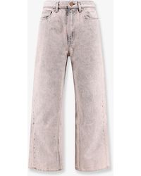 3x1 - Denim Jeans With Bleached Pattern - Lyst