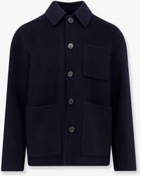 Amaranto - Wool And Cashmere Coat - Lyst