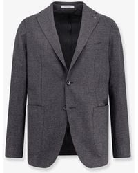 Tagliatore - Single-Breasted Virgin Wool Blazer - Lyst