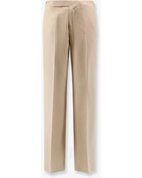 Lardini - Palu Viscose And Silk Trousers - Lyst