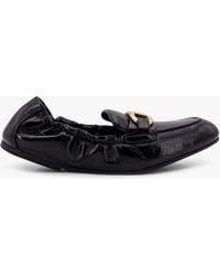 Ferragamo - Jodie Deconstructed Leather Loafer - Lyst