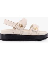Tory Burch - Kira Sport Leather Sandals - Lyst