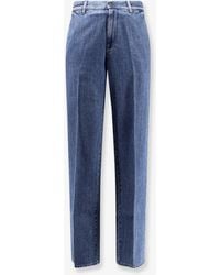 Lardini - Etienne Cotton And Lyocell Jeans - Lyst