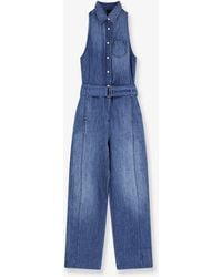 Pinko - Jumpsuit Visione Light Denim - Lyst