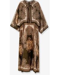 Zimmermann - Mahon Silk Tunic Dress - Lyst